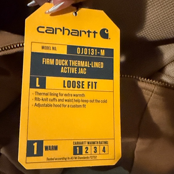 Carhartt Brown Hooded Jacket - Picture 5 of 7